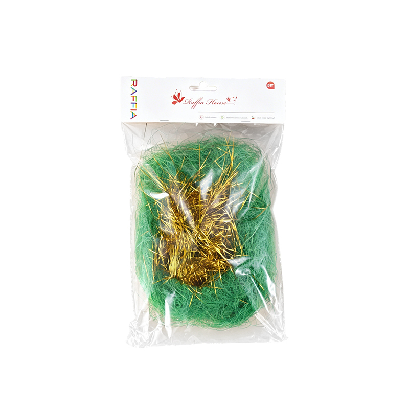 麻丝+金葱丝混拼包装